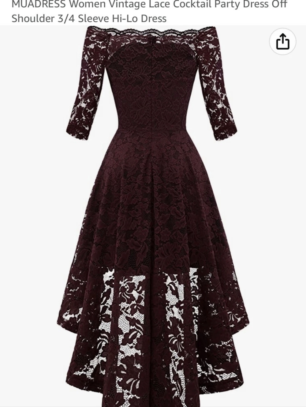 MUADRESS DRESS LACE - Picture 2 of 12